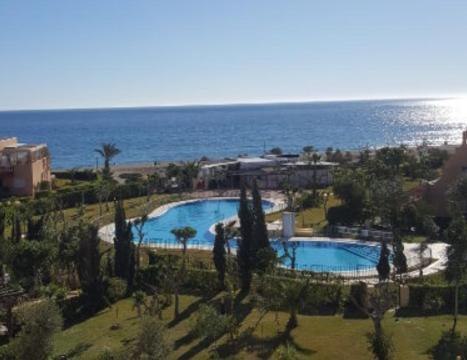 Natura Mediterranea Estudio Naturista Primera Linea Con Piscina Vera Buitenkant foto